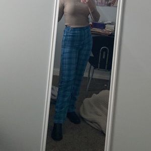 Brand Melville Blue Tilden High Rise Pants